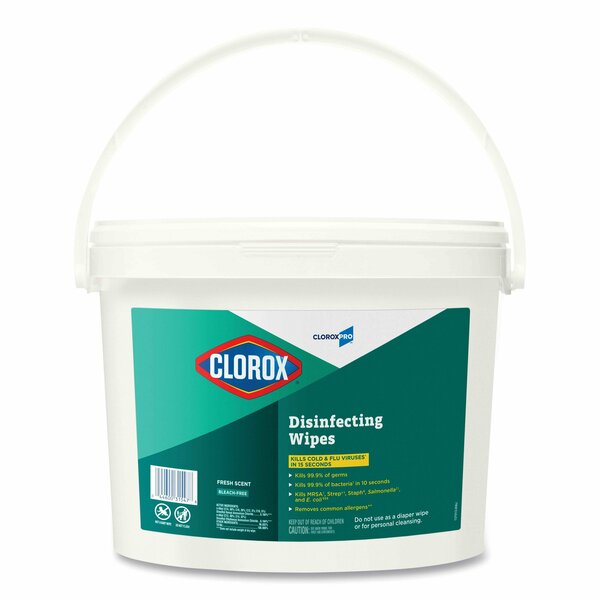 Clorox Towels & Wipes, Bucket, Fresh Scent, White 31547